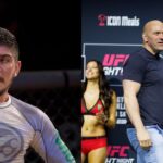 Dillon Danis (L), Dana White (R)