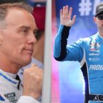 Kevin Harvick (L) and Denny Hamlin (R). Image credits: Imagn