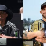 Diego Lopes (L), Alexander Volkanovski (R)