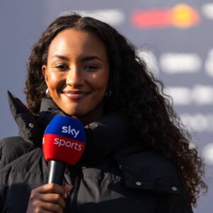 Naomi Schiff (RWA) during the Formula 1 Lenovo Japanese Grand Prix 2025 on Friday at the Suzuka International Circuit