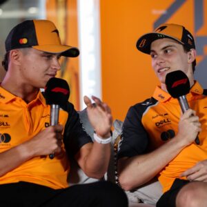 PIASTRI Oscar (aus), McLaren F1 Team MCL39, NORRIS Lando (gbr), McLaren F1 Team MCL39, portrait during the Formula 1 STC Saudi Arabian Grand Prix 2025