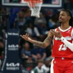 Ja Morant reacts, Memphis v. Golden State