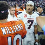 Caleb Williams and CJ Stroud