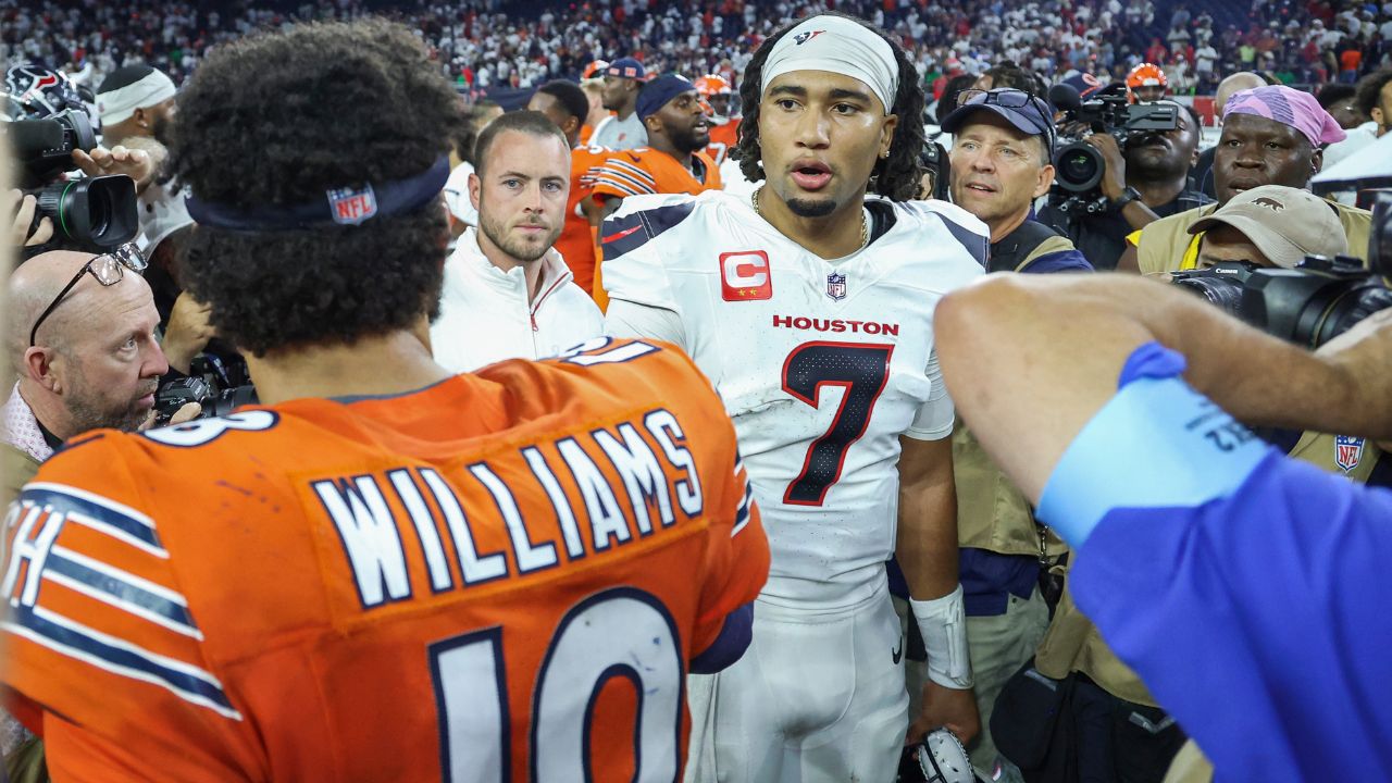 Caleb Williams and CJ Stroud