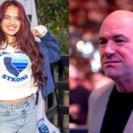 Nina Marie Daniele (L), Dana White (R)