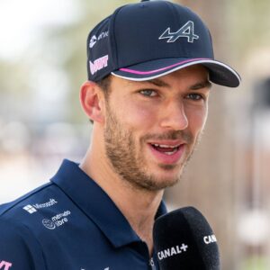 Pierre Gasly BWT Alpine F1 Team, 10 interview, BAH, Formula 1 World Championship, Gulf Air Grand Prix of Bahrain, Bahrain International Circuit, Media Day, 2025 season