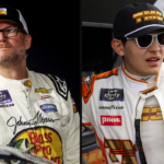 Dale Earnhardt Jr. (L) and Sammy Smith (R)