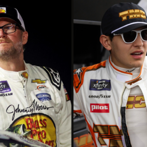 Dale Earnhardt Jr. (L) and Sammy Smith (R)