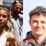Magui Corceiro (L) and Lando Norris (R)
