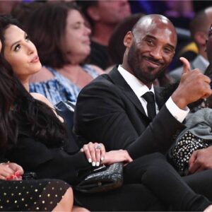 Kobe Bryant and his family