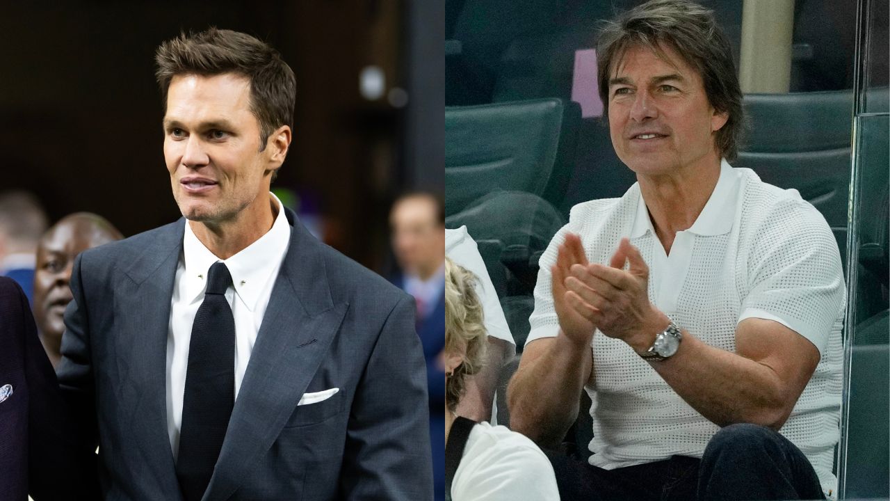 TOM Brady and Tom Cruise