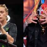 Paige VanZant (L), Rey Mysterio (R)