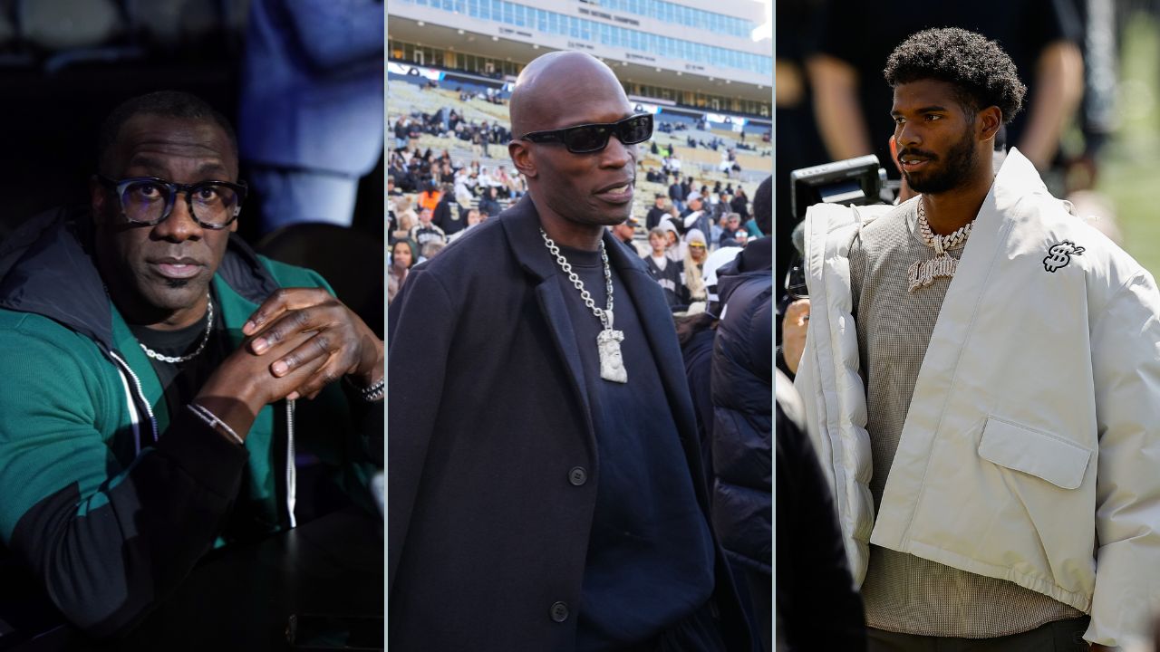 Shannon Sharpe, Chad Johnson and Shedeur Sanders