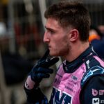 Jack Doohan, racing for the Alpine team during the 2025 Formula 1 Chinese Grand Prix at the Shanghai International Circuit in Shanghai, China