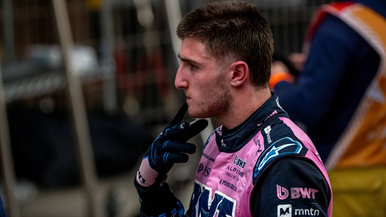 Jack Doohan, racing for the Alpine team during the 2025 Formula 1 Chinese Grand Prix at the Shanghai International Circuit in Shanghai, China