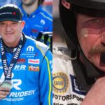 Tony Stewart (L) and Dale Earnhardt Sr. (R)