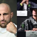 Alexander Volkanovski (L), Diego Lopes (R)