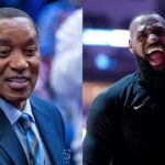 Isiah Thomas(L) and LeBron James(R)