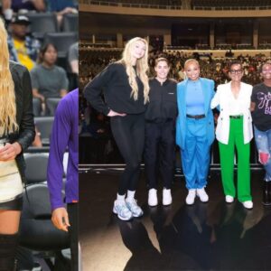 Cameron Brink (L) and GirlsBuild '25 National Summit panelists (R)