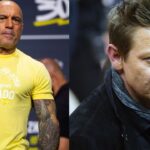 Joe Rogan (L), Jeremy Renner (R)