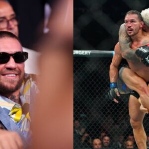 Conor McGregor (L), Michael Chandller (R)