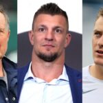 Bill Belichick, Rob Gronkowski, Mac Jones