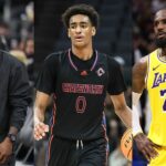 Rich Paul(L), Alijah Arenas(Center), And LeBron James(R)