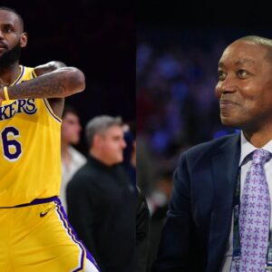 LeBron James (Left) and Isiah Thomas (Right)