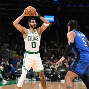 Jayson Tatum and Paolo Banchero