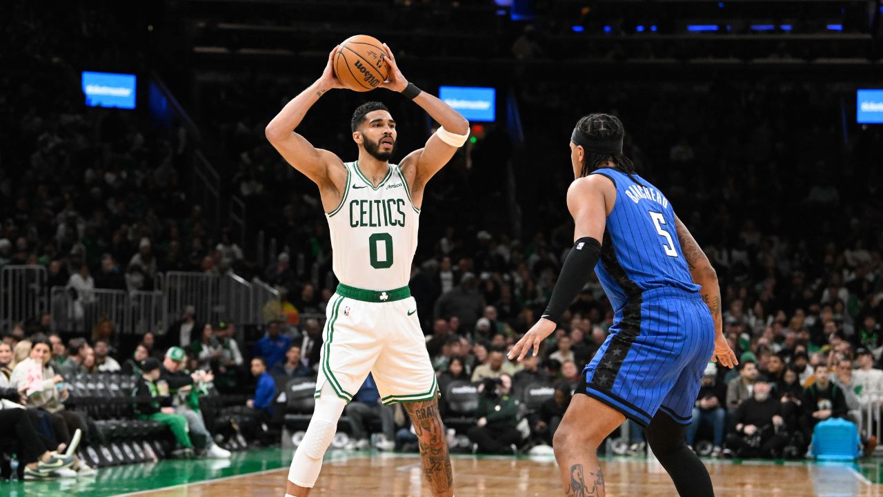 Jayson Tatum and Paolo Banchero