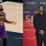 LeBron James (L), Ryan Coogler (R)