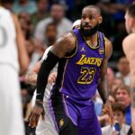 LeBron James, Lakers v Mavs