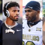 Deion Sanders, Shedeur Sanders, Shilo Sanders, Tracey Edmonds