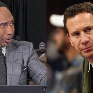 Stephen A. Smith (L) and Mat Ishbia (R)