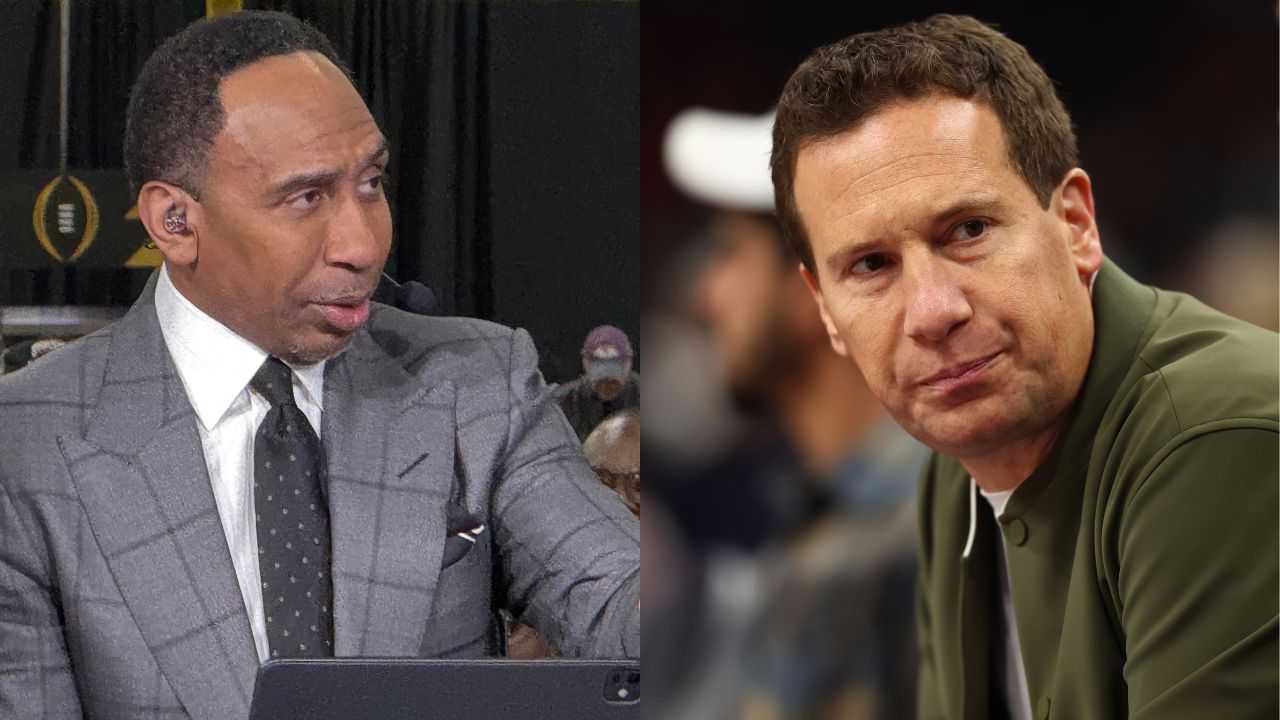 Stephen A. Smith (L) and Mat Ishbia (R)