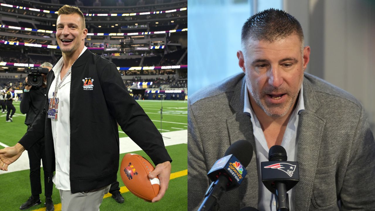 Rob Gronkowski and Mike Vrabel