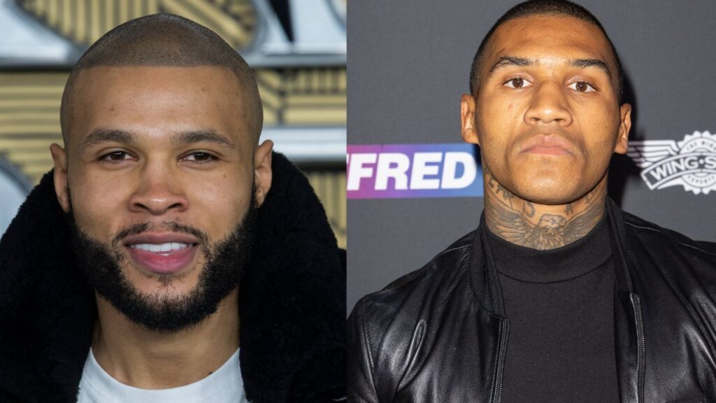 Chris Eubank Jr. (L), Conor Benn (R)
