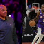 Charles Barkley (L), Kevin Durant (R)