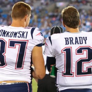 Rob Gronkowski, Tom Brady