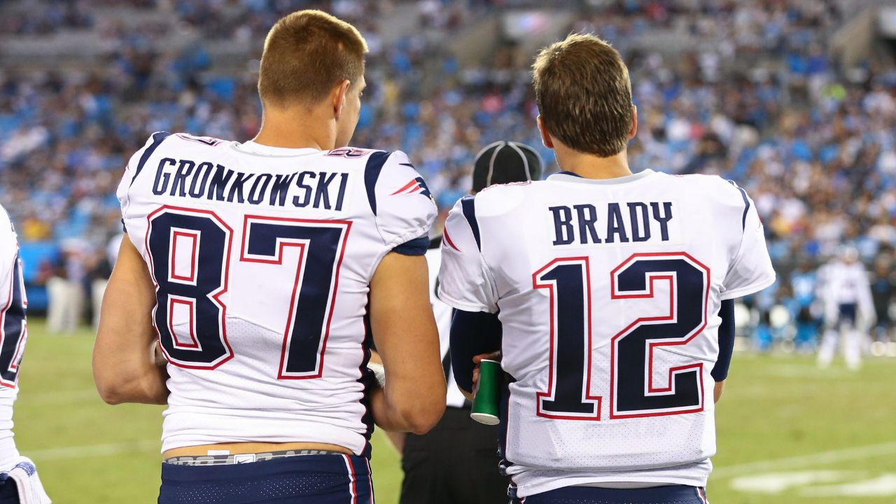 Rob Gronkowski, Tom Brady