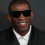 Deion Sanders on the red carpet before Super Bowl LIX NFL Honors at Saenger Theatre.