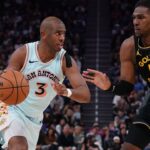 Chris Paul, San Antonio v Golden State