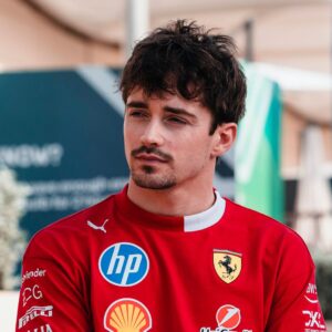 16 LECLERC Charles (mon), Scuderia Ferrari, portrait during the Formula 1 Gulf Air Bahrain Grand Prix 2025, the 4th round of the 2025 FIA Formula 1 World Championship