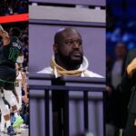 Russell Westbrook (L), Shaquille O'Neal (C), Candace Parker (R)