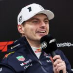 VERSTAPPEN Max (ned), Red Bull Racing RB21, portrait press conference, PK, Pressekonferenz during the Formula 1 Lenovo Japanese Grand Prix 2025, 3rd round of the 2025 FIA Formula One World Championship, WM, Weltmeisterschaft from April 4 to 6, 2025 on the Suzuka Circuit, in Suzuka, Japan