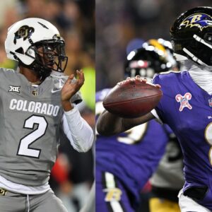 Shedeur Sanders, Lamar Jackson