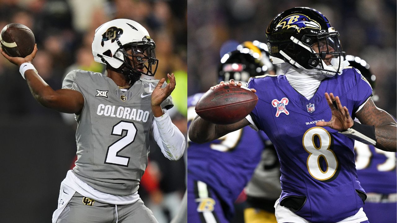 Shedeur Sanders, Lamar Jackson