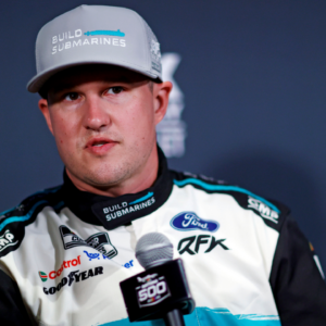 NASCAR Cup Series driver Ryan Preece (60) during Daytona 500 media day at Daytona International Speedway.