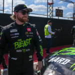 The Beast Toyota driver Tyler Reddick (45) walks to his car ahead of the NASCAR Cup Series EchoPark Automotive Grand Prix at Circuit of the Americas on Sunday, March 2, 2025 in Austin.