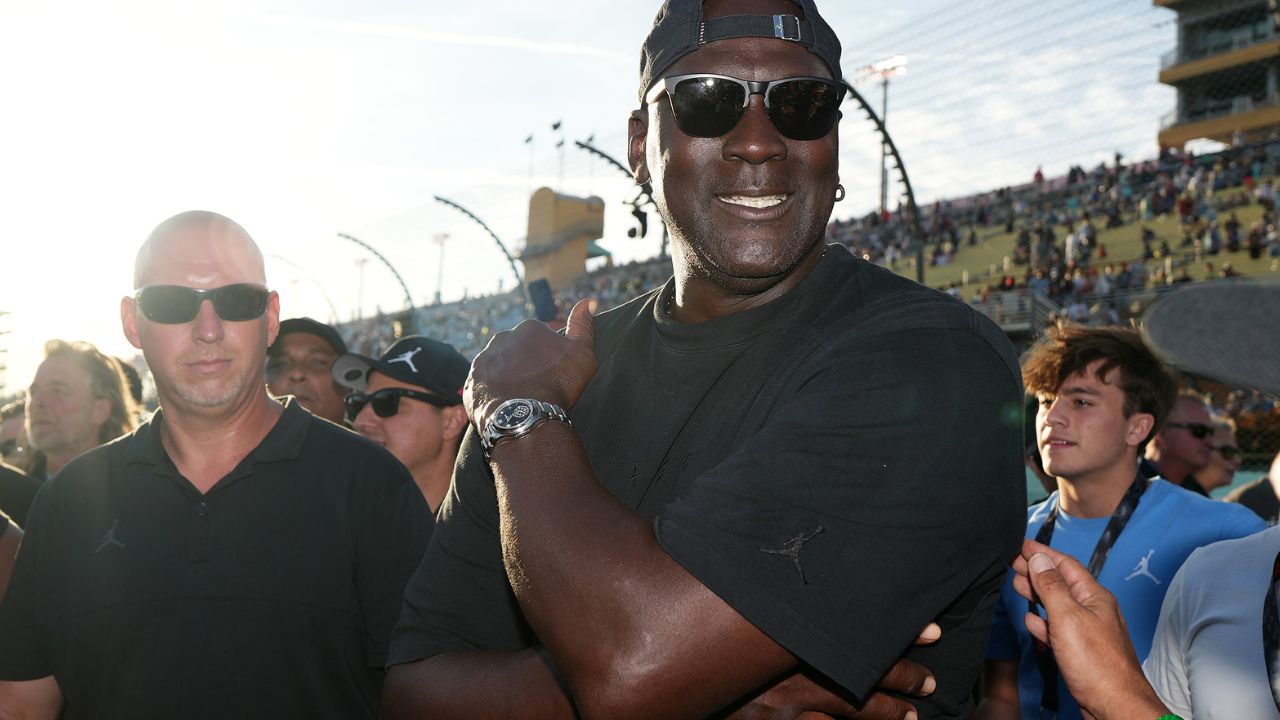 Michael Jordan at NASCAR
